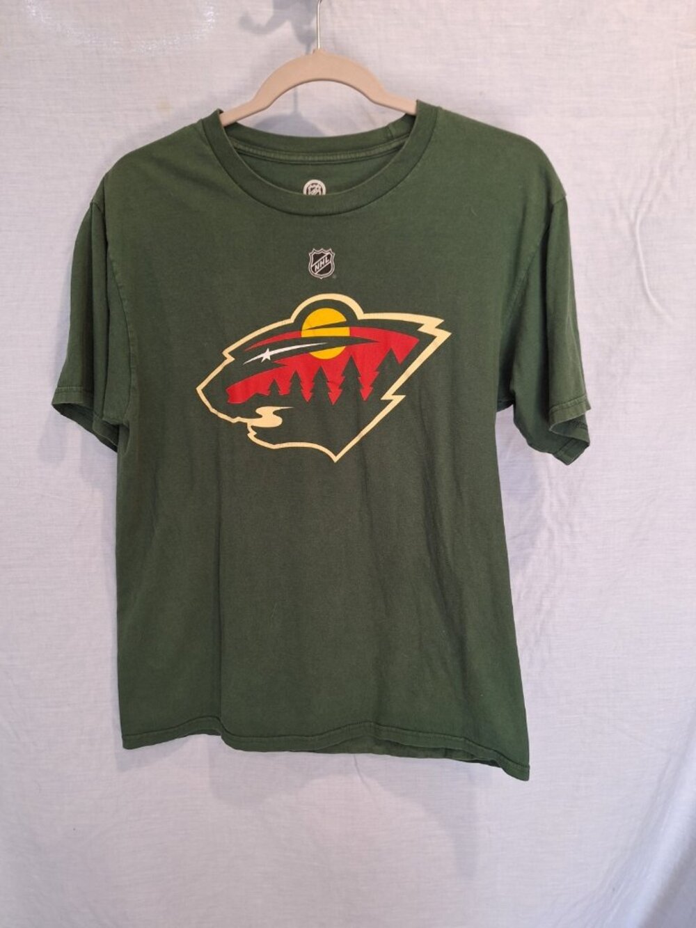 NHL Minnesota Wild Fanatics Player Eric Staal T-Shirt Med